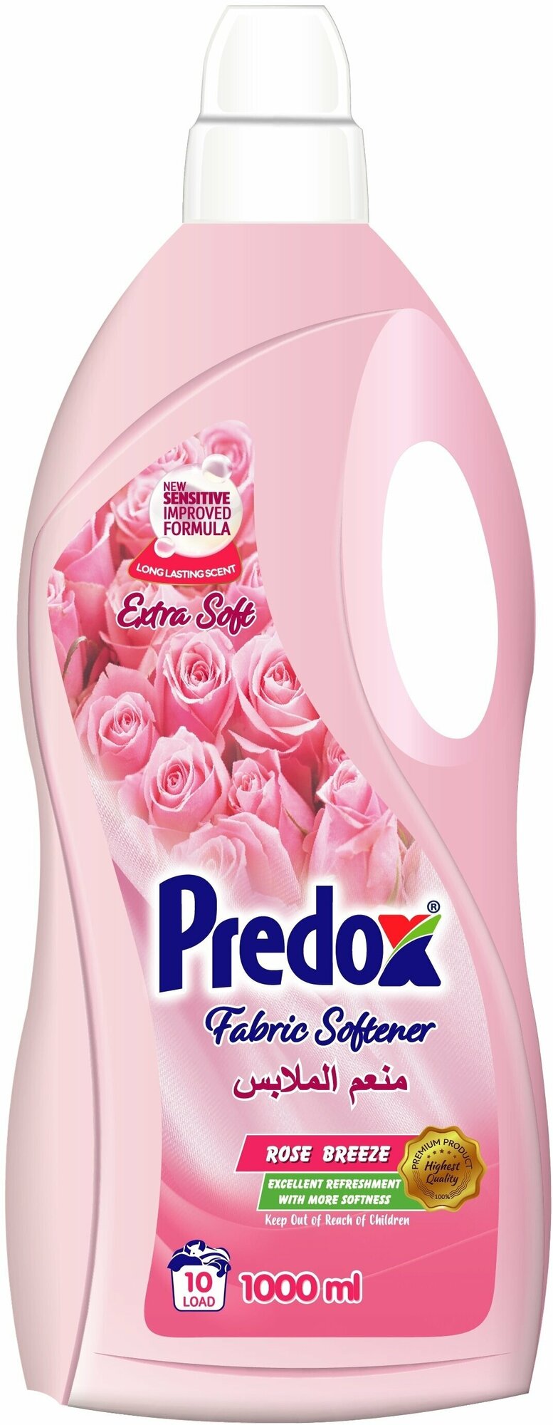 Predox Кондиционер ополаскиватель для белья 1л. Розовый бриз