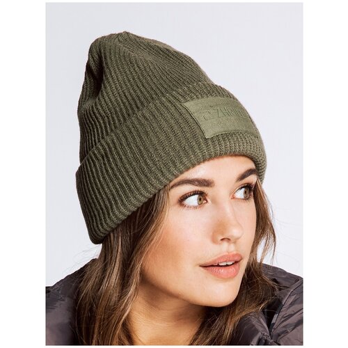 фото Шапка, цвет оливковый, размер one size zhrill