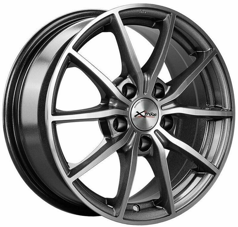 фото Диск колёсный X-111M 6.5x15 5x108x63.35 ET43 HSB/FP, арт.76846