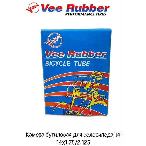 велокамера 12 1 2 х 2 1 4 vee rubber авто ниппель 33мм камера велосипедная Велокамера 14' x 1.75-2.125 VEE Rubber авто ниппель 35мм. камера велосипедная