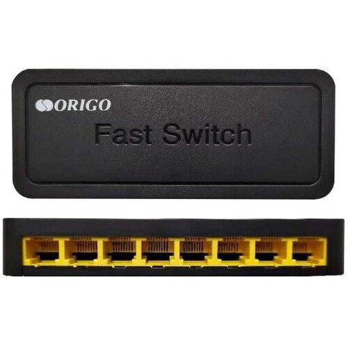 ORIGO OS1108/A1A 8-портовый неуправляемый коммутатор 100 Мбит/с