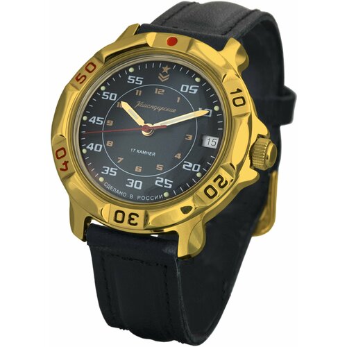фото Наручные часы восток мужские наручные часы восток командирские 819179, черный, золотой