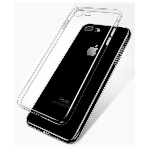 фото Чехол tpu iphone se (2020)/7/8, прозрачный, anycase