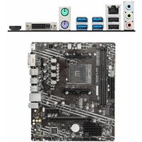 Материнская плата MSI A520M-A Pro A520 Socket AM4 4xDDR4, 4xSATA3, RAID, 1xM.2, 1xPCI-E16x, 4xUSB3.2, DVI-D, HDMI, Glan, mATX