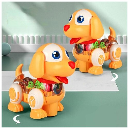 Игрушка собачка интерактивная / Развивающая музыкальная игрушка собака