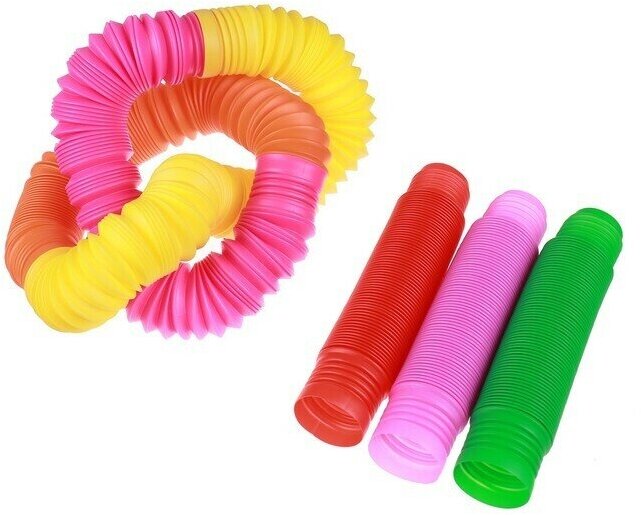 Игрушка антистресс Pop Tubes, набор 6 шт.