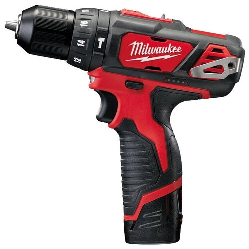 Шуруповерт Milwaukee M12 BPD-202C 4933441940 с 2-мя АКБ кейс 2232000₽