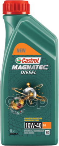 Castrol Масло Magnatec Diesel 10W-40 B4 1Л Sn Fiat 9.55535-D2 Mb 226.5 Renault Rn 0700/0710 Vw 501.01/505.00