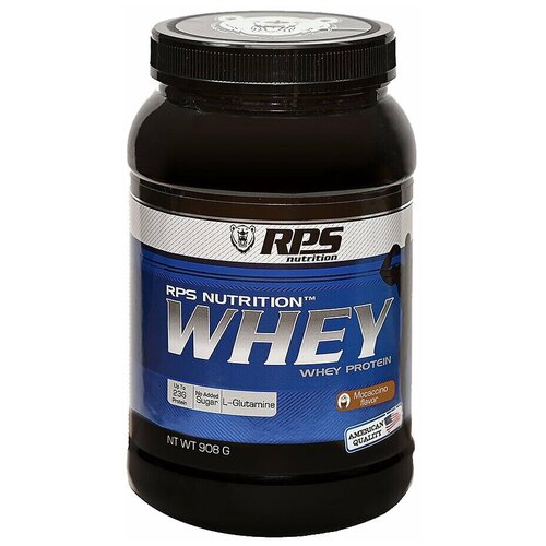 rps whey protein 908 гр мокачино Протеин RPS Nutrition Whey Protein, 908 гр., мокаччино