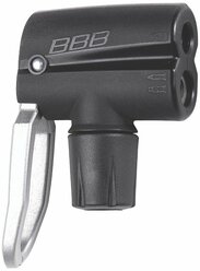 Головка для велонасоса BBB DualHead 2.0 BFP-93, черный
