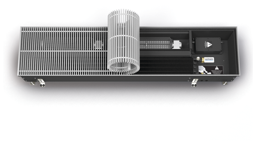 Водяной конвектор Varmann Qtherm 230х110х800
