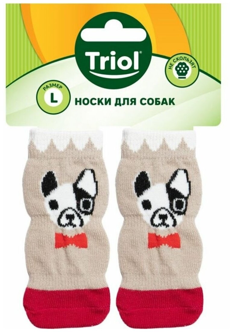Носки Triol "собачка" для собак XL