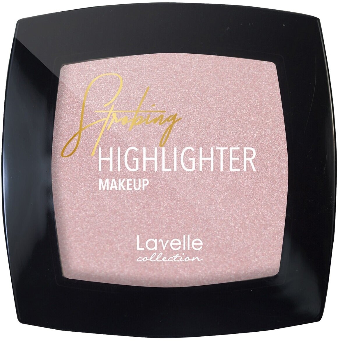 LAVELLE COLLECTION Хайлайтер для лица Strobing Highlighter Make Up, 6.6 г, 03 холодный розовый