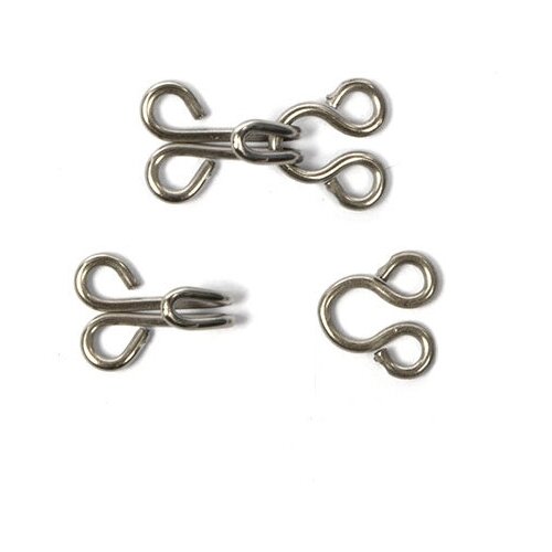 Крючки пришивные ВОС С-118 цв. никель уп. 50шт