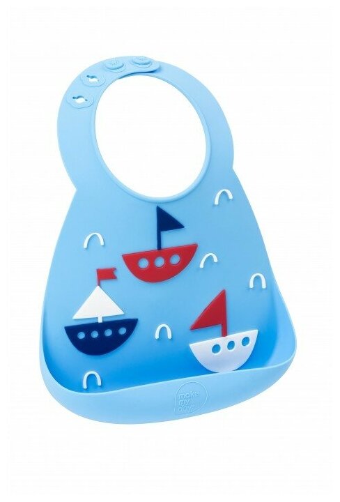 Baby Bib Yacht Голубой