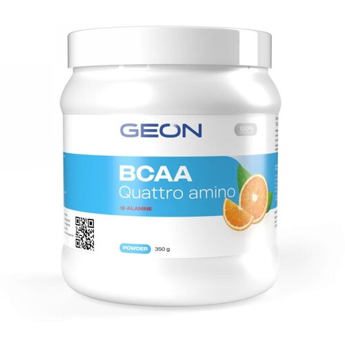 GEON BCAA Quattro Amino 350г Апельсин