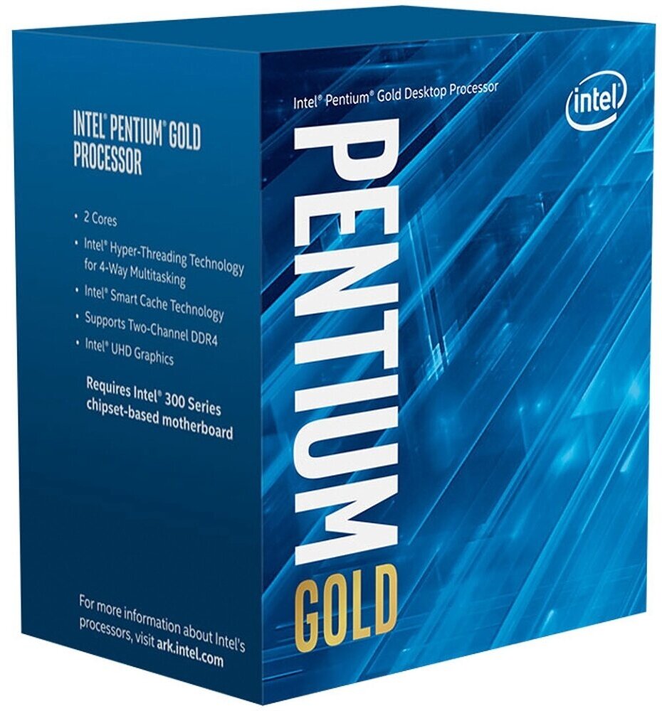 Процессор Intel Pentium Gold G6405 LGA1200 2 x 4100 МГц