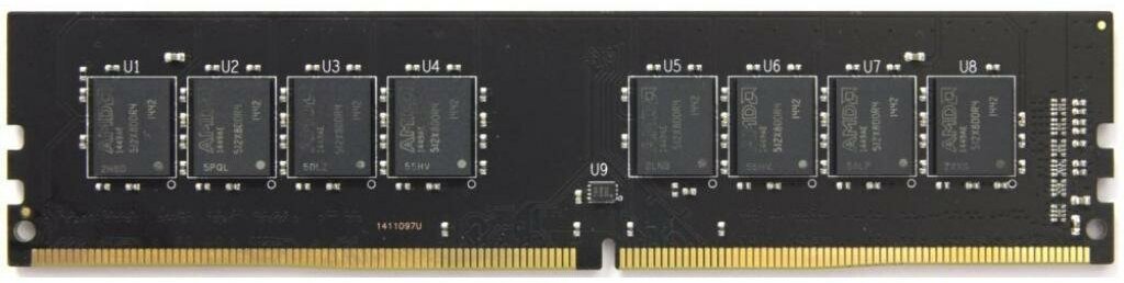 Память DDR4 4Gb 2666MHz AMD OEM PC4-21300 CL16 DIMM 288-pin 1.2В - фото №2