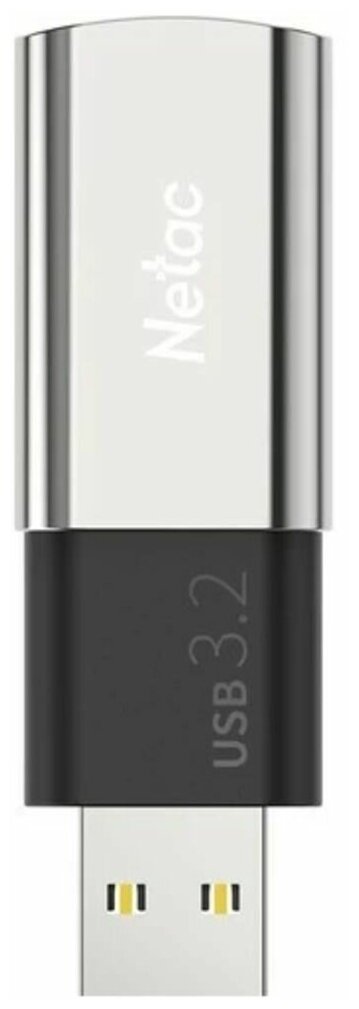 Носитель информации Netac US2 USB3.2 Solid State Flash Drive 256GB,up to 530MB/450MB/s (NT03US2N-256G-32SL) - фото №3