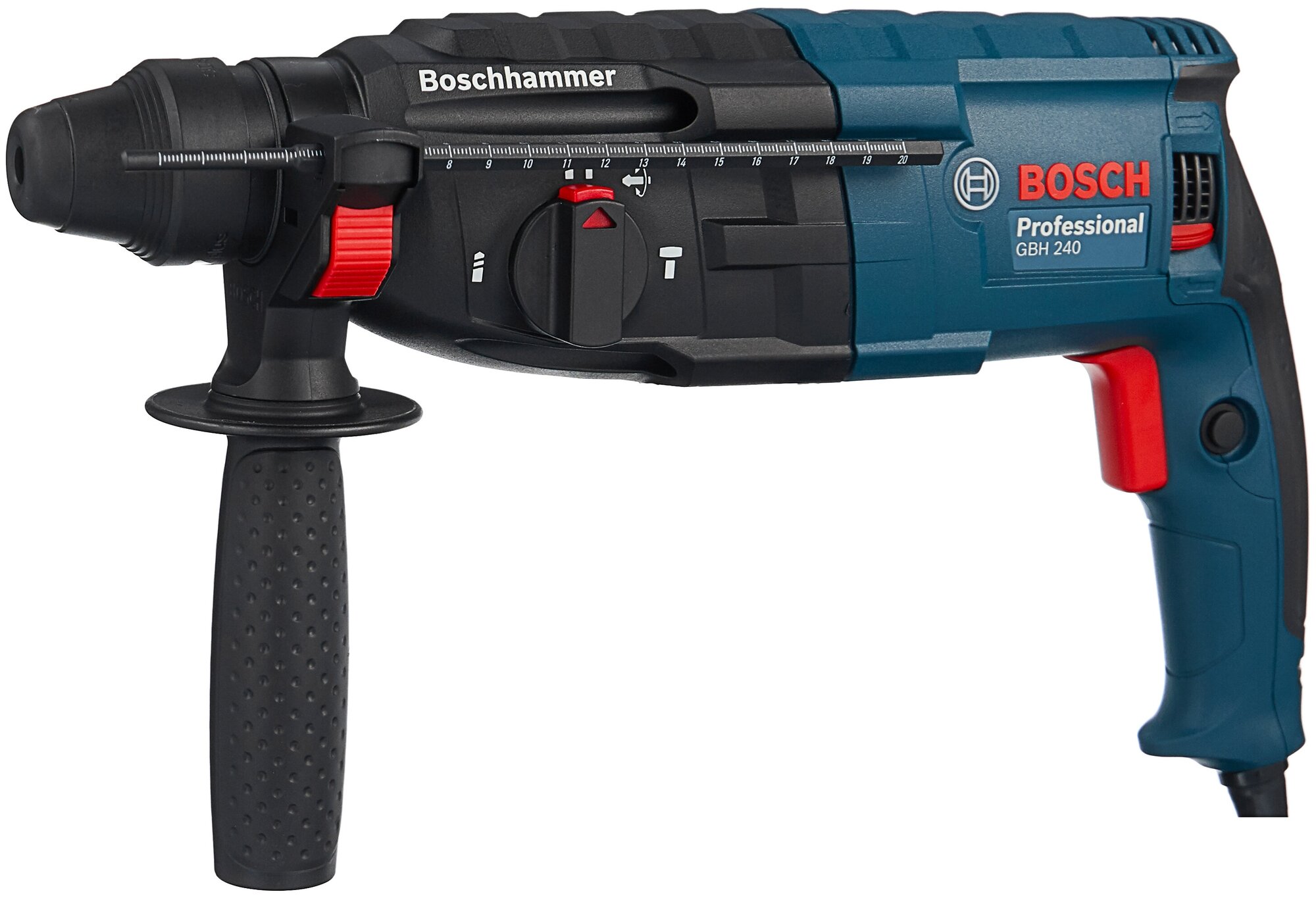 Перфоратор BOSCH GBH 240 (0 611 272 100) без аккумулятора 790 Вт