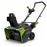 Снегоуборщик Greenworks GD82STK5 82V 2602507UB (56 см) бесщёточный аккумуляторный с 5 Ач аккумулятором и зарядным устройством