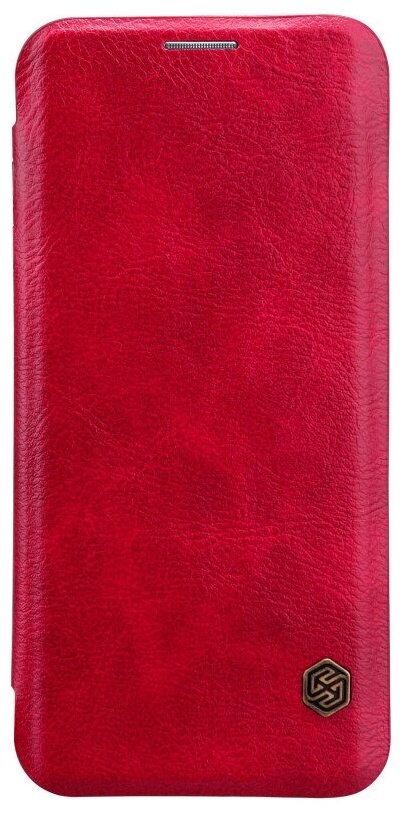 Чехол книжка для смартфона Nillkin QIN Series для Samsung Galaxy S9, красный