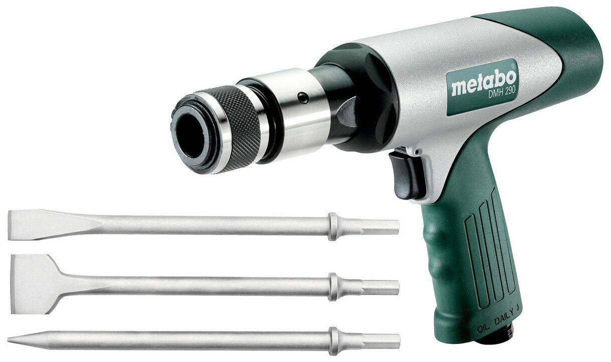 Пневматический отбойный молоток Metabo DMH 290 SET - фотография № 5