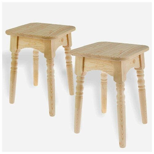 Набор табуретов 2 в 1 Классика 303045см из сосны 5265₽