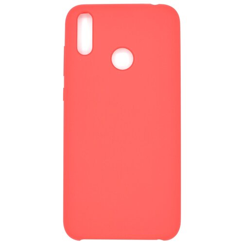 Накладка Silicone cover силиконовая для Huawei Honor 8C в упаковке, красный
