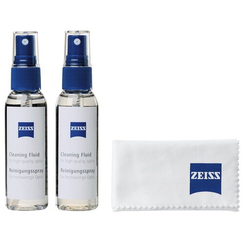 Набор Carl Zeiss для ухода за оптикой Lens cleaning spray, жидкость и салфетки
