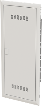 ABB Шкаф мультимедийный с дверью с вентиляционными отверстиями и DIN-рейкой Uk650mv (5 рядов) 2CPX03 . - фотография № 3