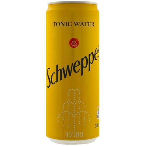 Schweppes Tonic 15 шт по 0.33л / Швепс тоник