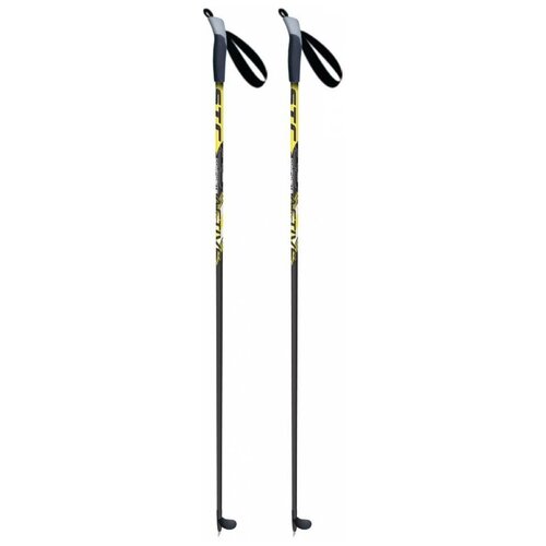 фото Детские лыжные палки stc active, 145 см, желтый