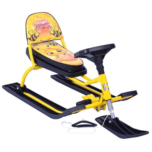 Снегокат Барс 124 Comfort Baby Friends, пчелка снегокат барс 126 spider comfort синий