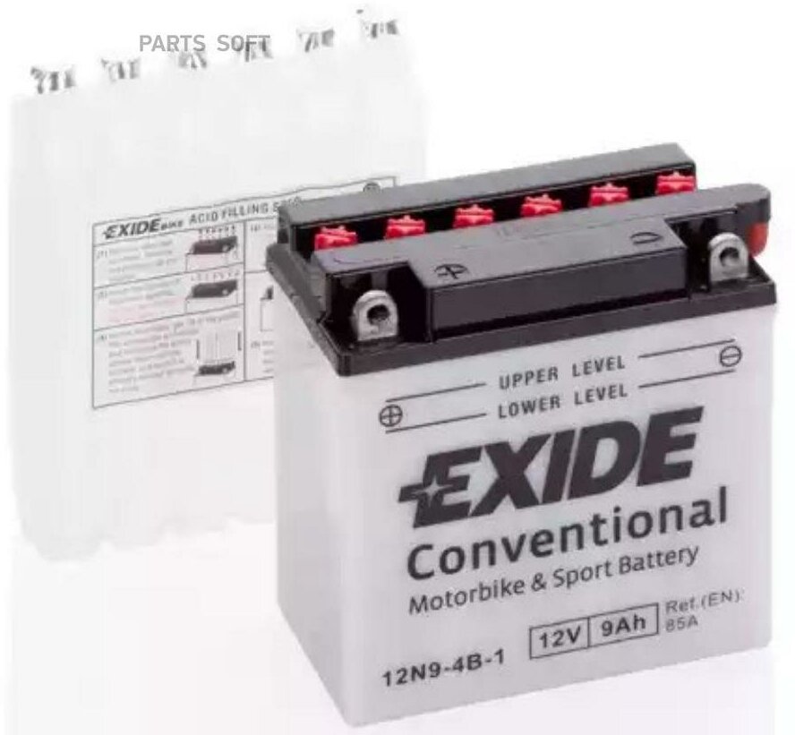 Аккумуляторная Батарея EXIDE арт. 12N9-4B-1