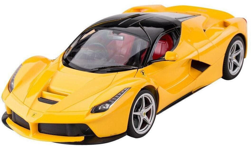 1:14 Машина р/у Ferrari LaFerrari, со световыми эффектами, открываются двери, 34х15х8см, цвет жёлтый 40MHZ RASTAR 50100Y