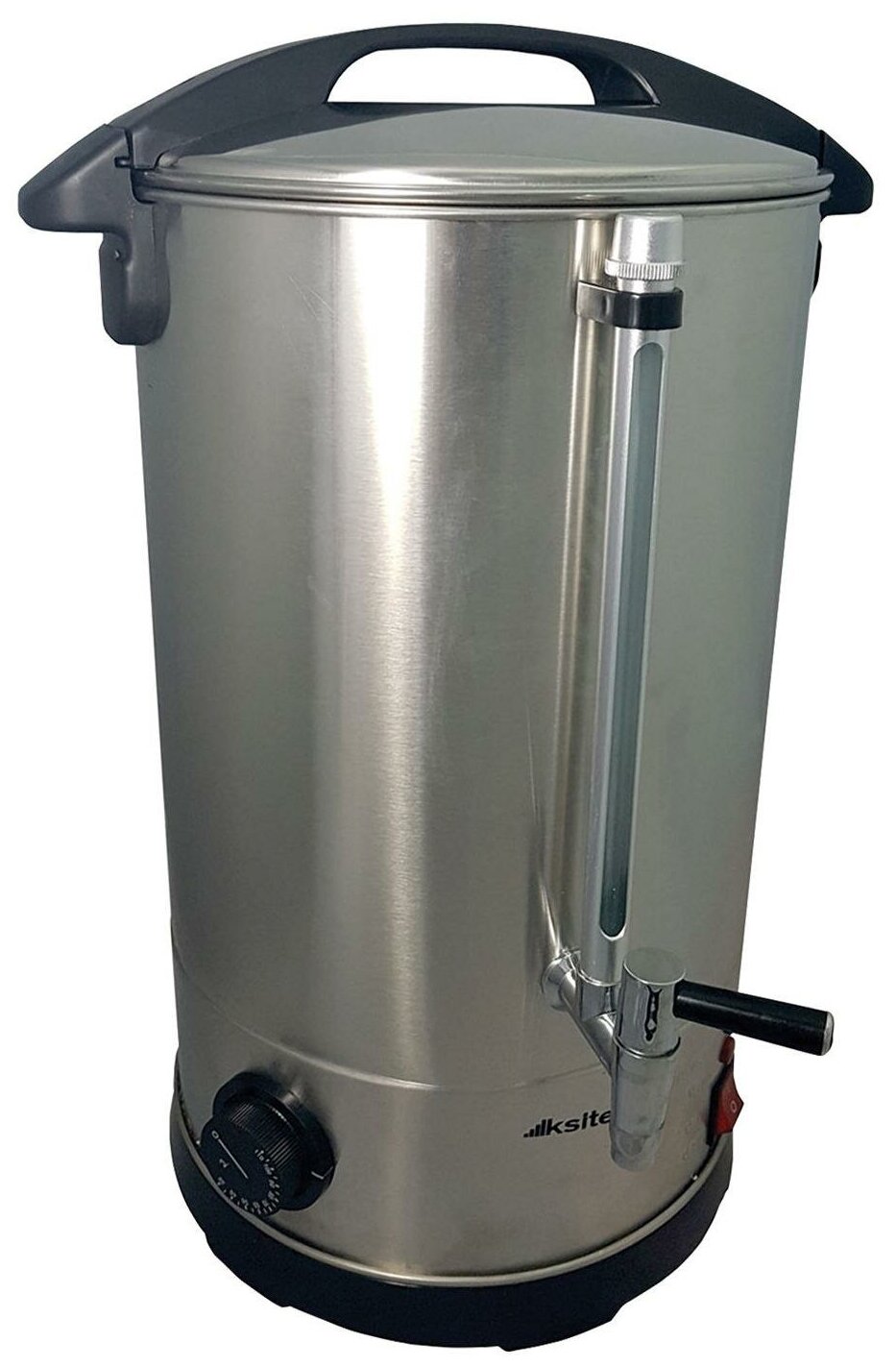 фото Кипятильник наливной KSITEX SKT-016L, объем 16 л, 1500 Вт, двойной корпус, нержавеющая сталь, терморегулятор