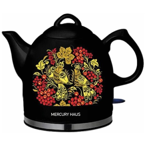 Чайник электрический из керамики Mercury Haus 1 л (цвет: черный)