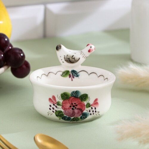 Солонка Курочка 75х75х6 см 70 мл 1 сорт авт Верченко Н П 1555₽