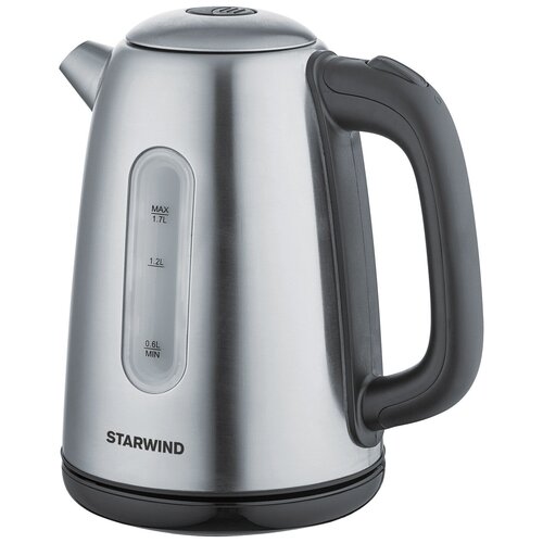 Чайник STARWIND SKS3210, серебристый чайник starwind skg2011 белый серебристый