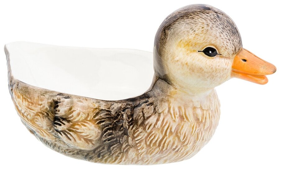 фото Блюдо сервировочное 175 мл 19х11х9,5 см Elan Gallery Уточка