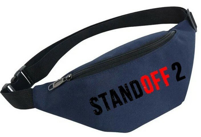 фото Поясная сумка Стандофф (Standoff) синяя №1