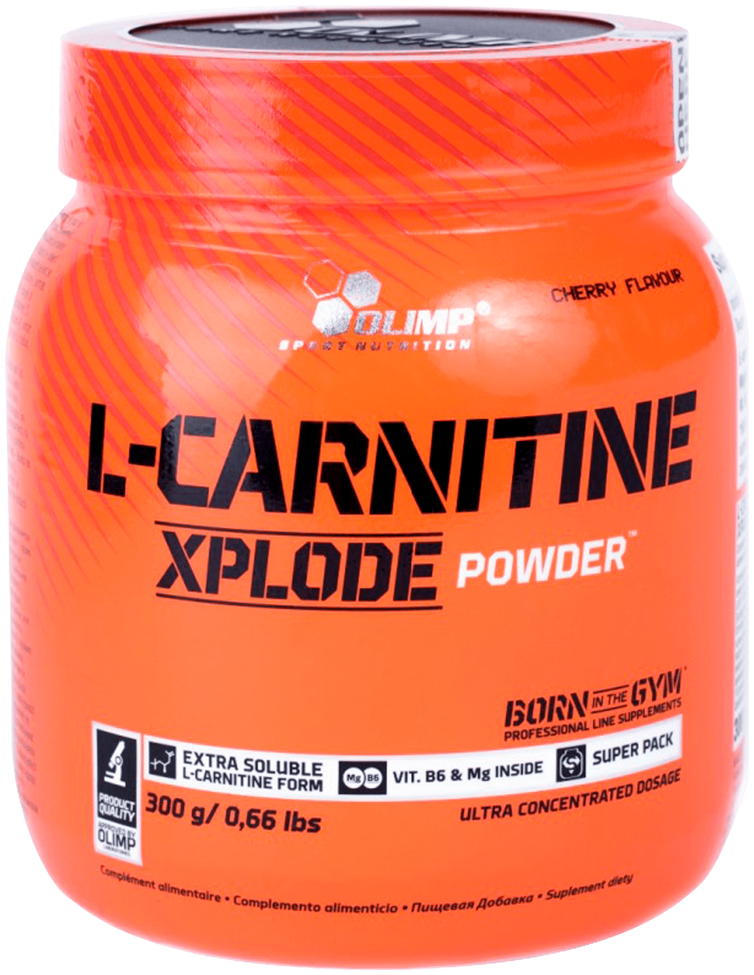 Olimp Sport Nutrition L-карнитин Xplode Powder, 300 гр., вишня