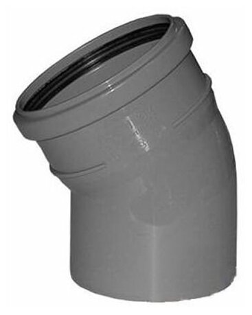 Отвод для внутренней канализации SINIKON 504051.R Ду 110мм 30˚ полипропилен