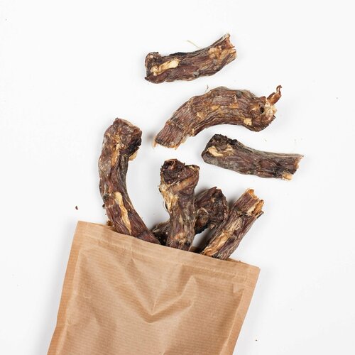 Натуральные утиные шейки сушеные для собак Pavik (Павик) 200 г