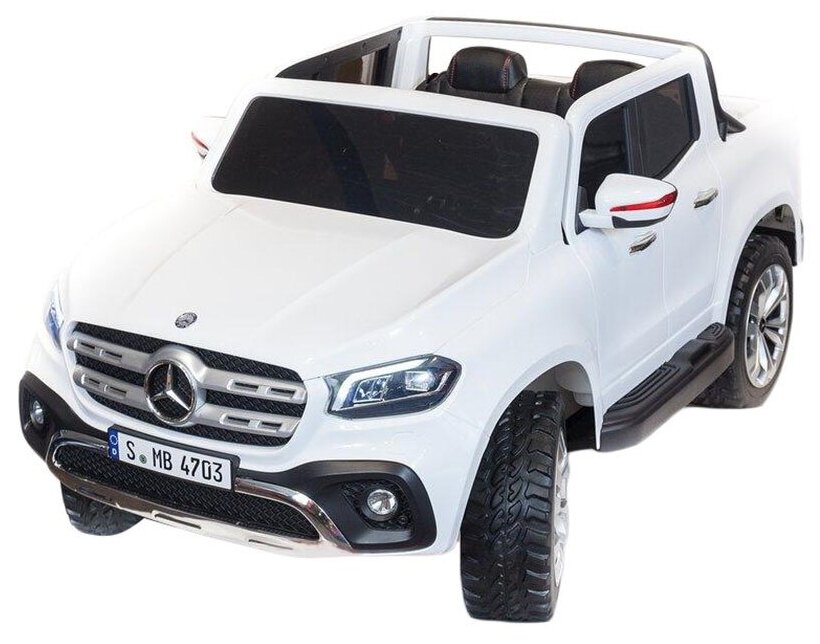 Электромобиль Toyland Mercedes-Benz X-Class 4WD (Белый / Без монитора)