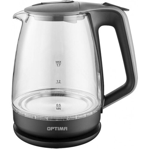 Электрический чайник Optima EK-1718G серо-чёрный 209000₽