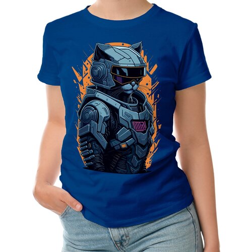 фото Футболка roly, размер l, синий