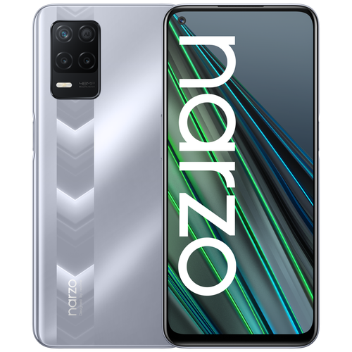 фото Смартфон realme narzo 30 5g 4/128gb, racing sliver