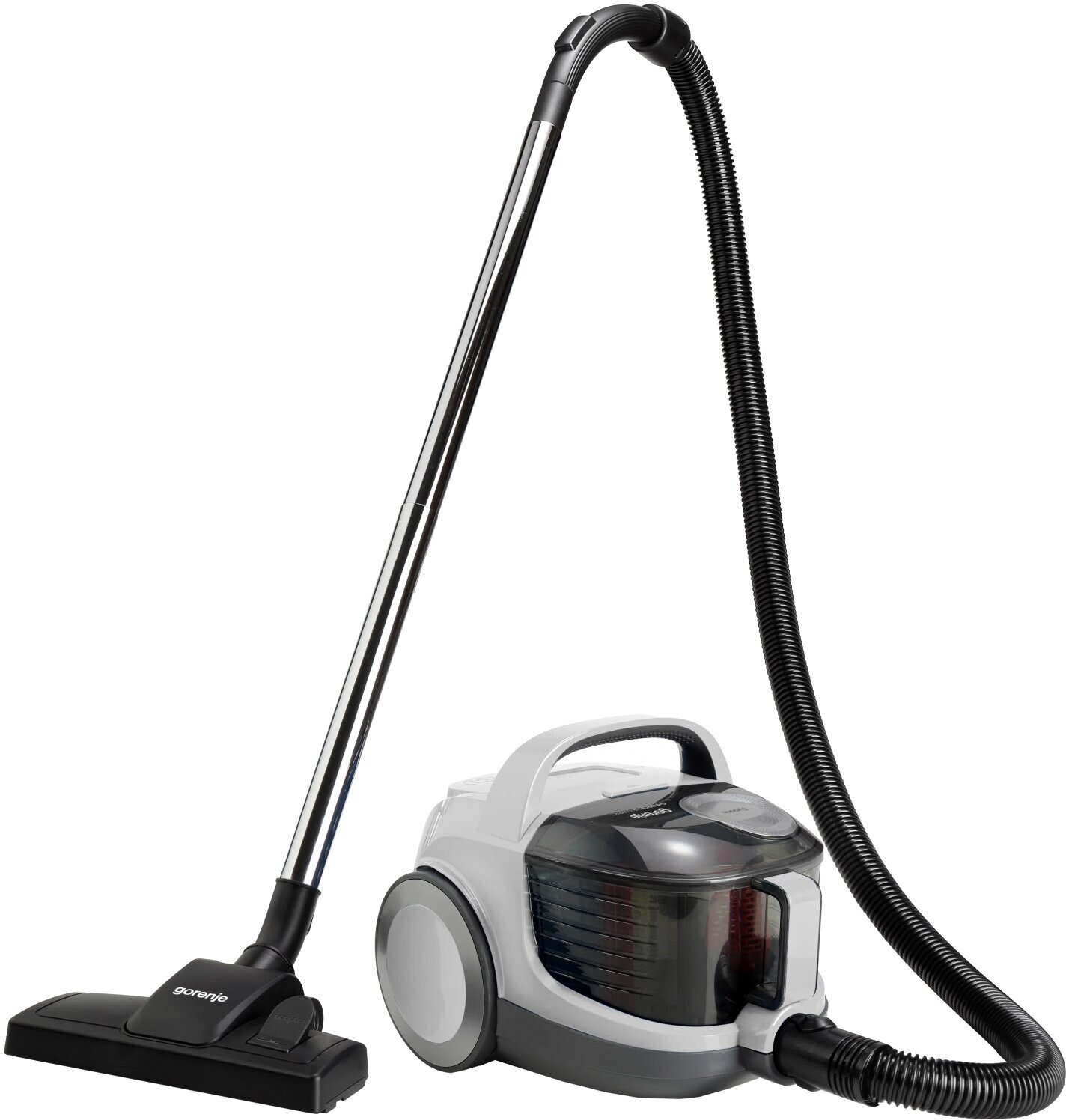 Пылесос Gorenje VC 1701 GACWCY, серебристый/черный